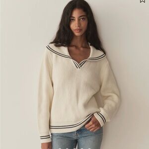 Doen | Voyage Sweater | Size Small | Ivory |